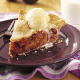 Spiced Plum Pie